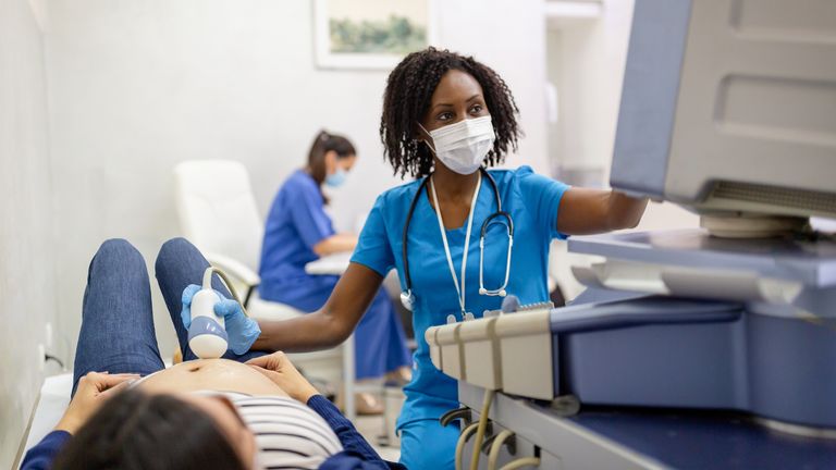 Ultrasounds are used to monitor pregnancy. Pic: iStock