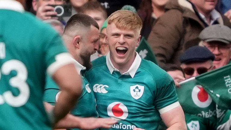 Tommy O'Brien scored twice to put the icing on the cake of a brilliant Ireland victory 