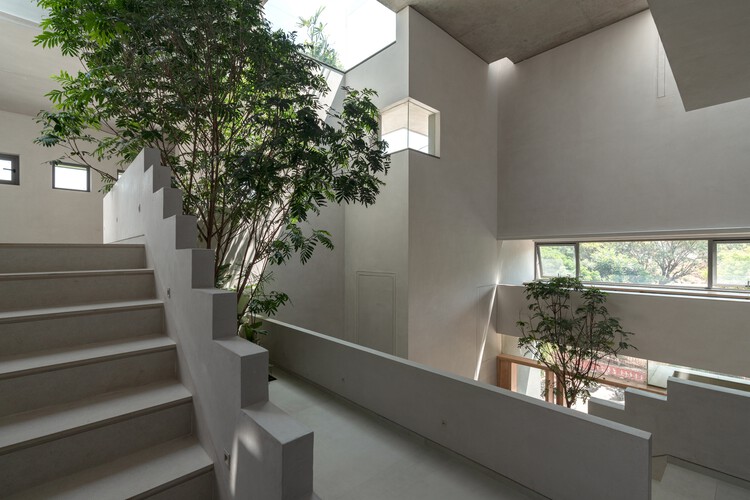 Stepped Well House / A Threshold - Interior Photography, Stairs
