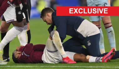 West Ham confirm nature of 'concerning' Crysencio Summerville injury amid fears