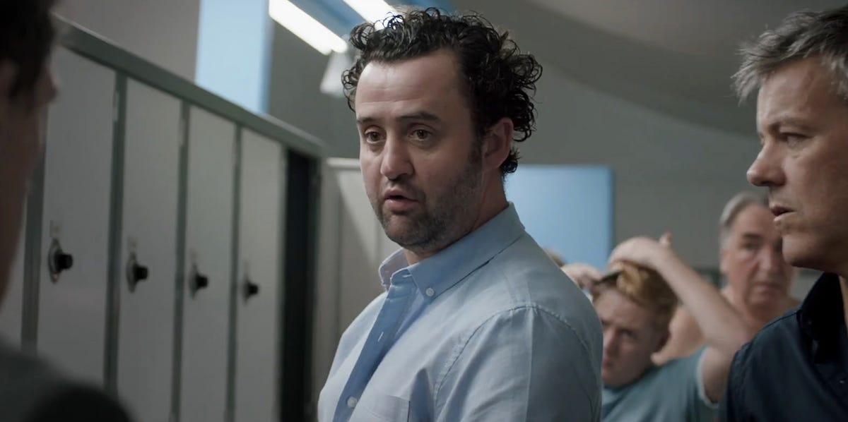 Swimming with Men is the "absolutely delightful" Daniel Mays comedy-drama you need to watch tonight
