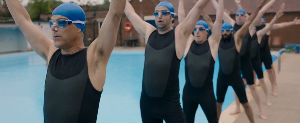 swimming with men official trailer