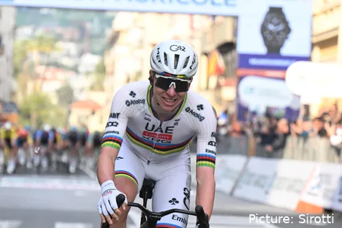 Tadej Pogacar, winner of Milano-Sanremo 2026