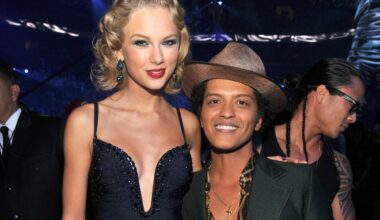 Bruno Mars responds after Taylor Swift fans accuse him of dissing her in liking post calling her “talentless"