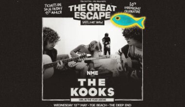 The Kooks to play The Great Escape show presented by NME