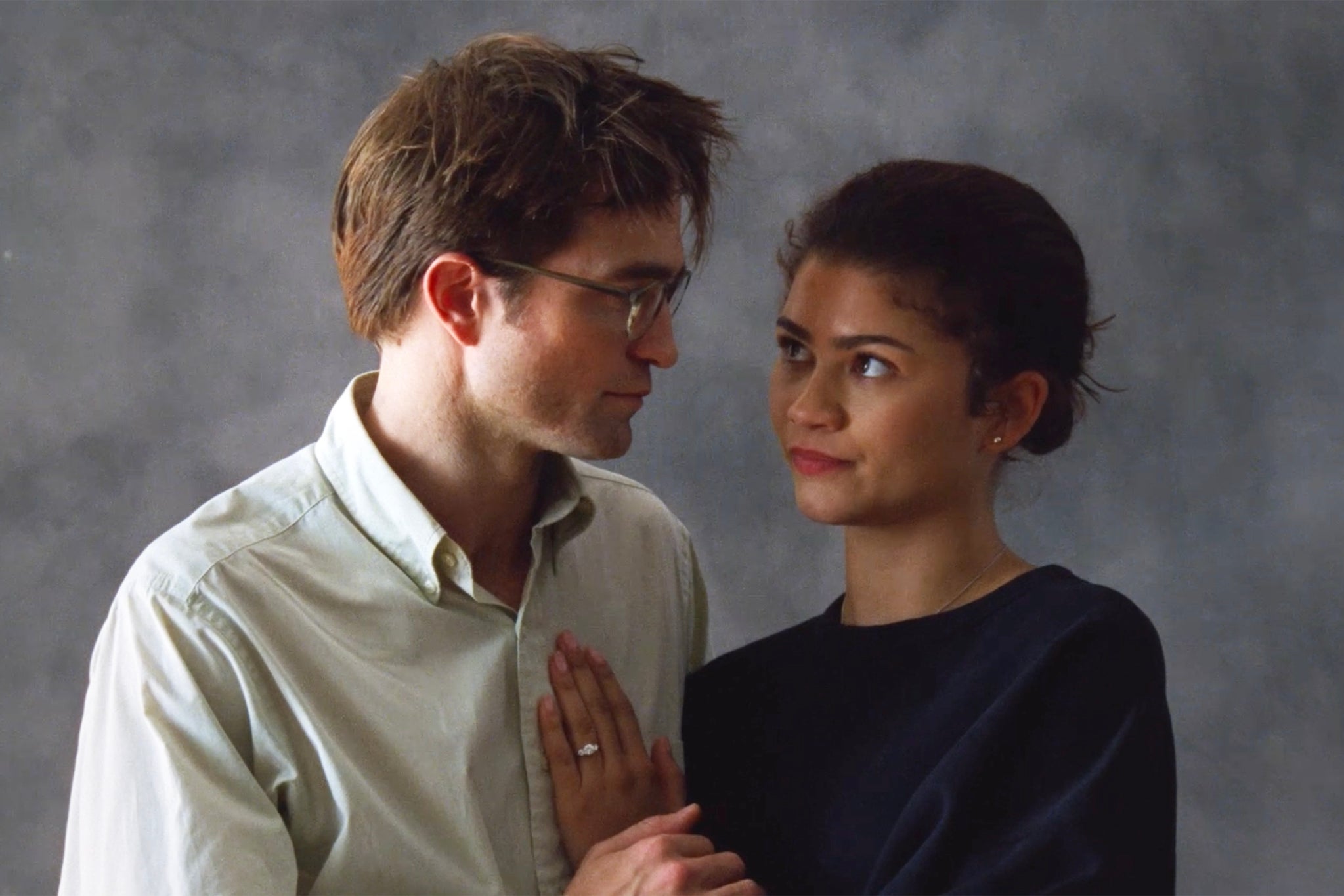 Robert Pattinson and Zendaya in Kristoffer Borgli’s ‘The Drama’