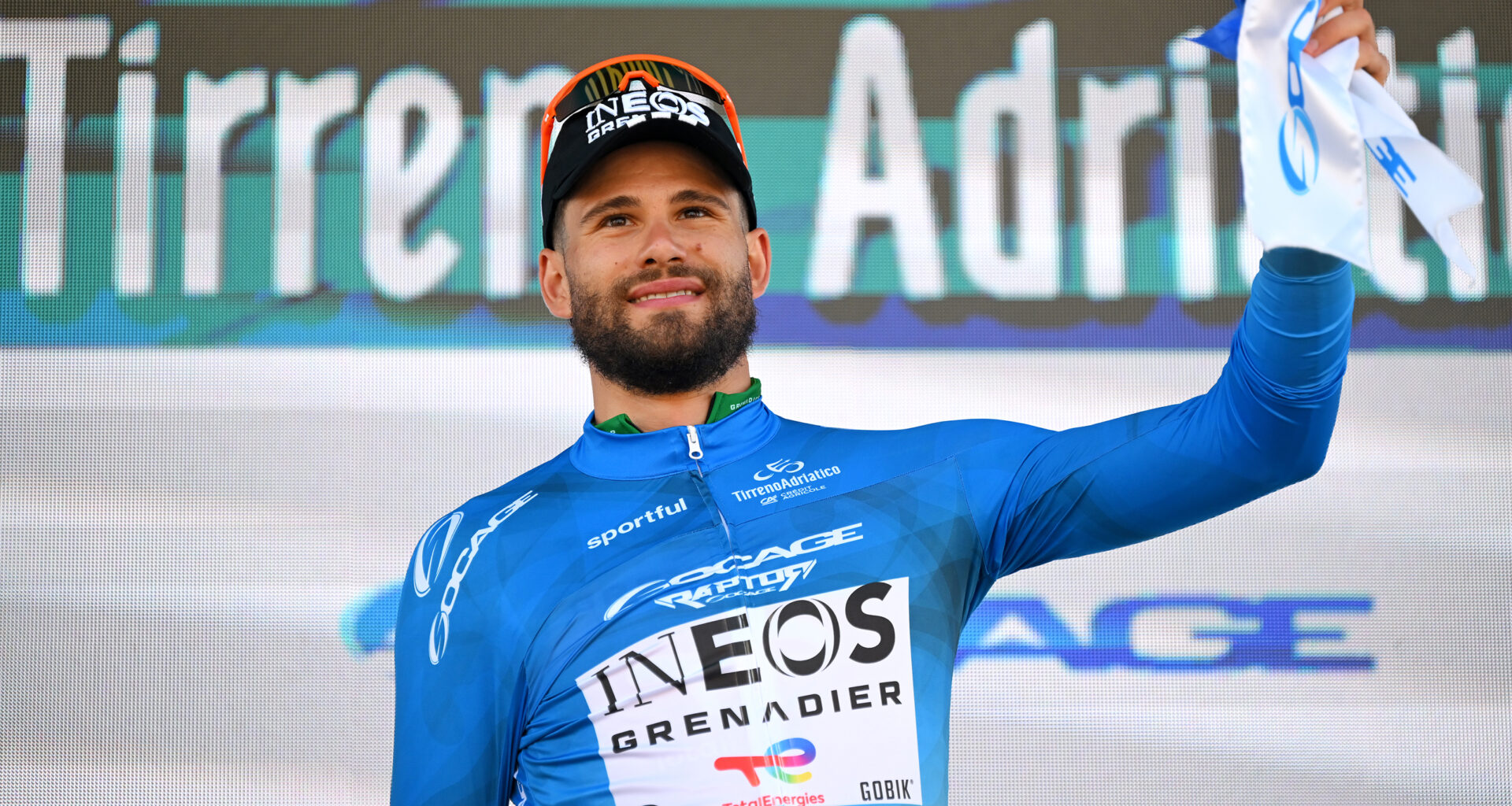Ganna wins opening TT to lead Tirreno