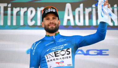 Ganna wins opening TT to lead Tirreno