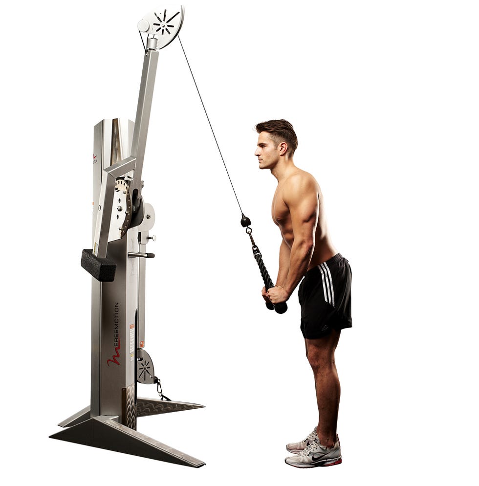tricep rope pulldown