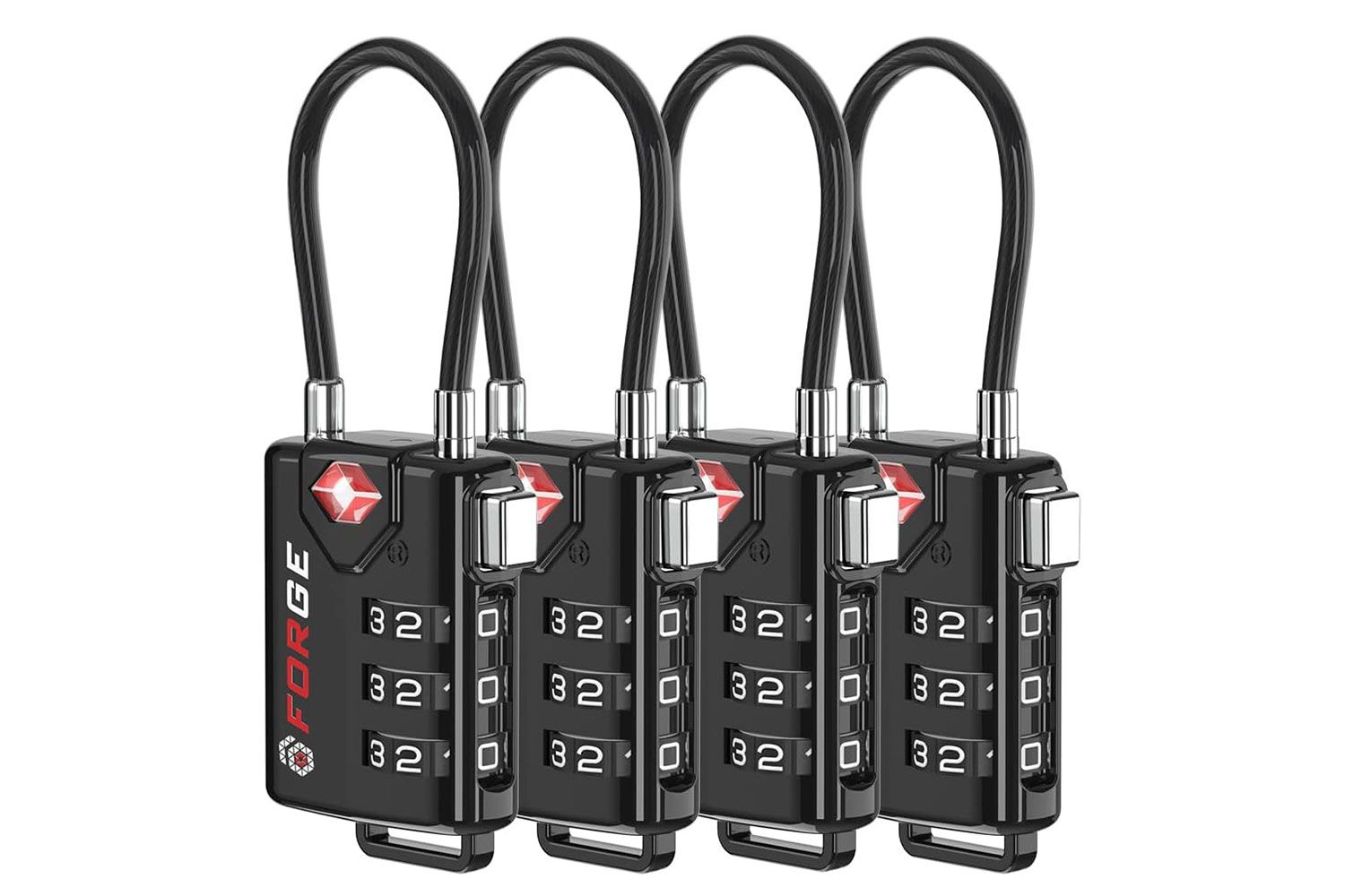 Amazon Forge TSA Approved Cable Luggage Locks