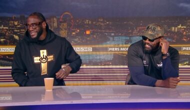 Image: Derek Chisora Clashes With Piers Morgan, Deontay Wilder Shuts Down Fury Talk