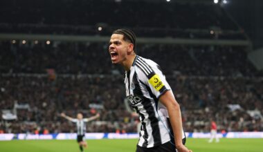 Newcastle 2-1 Manchester United: Osula's stunner steals three points for 10-man Magpies