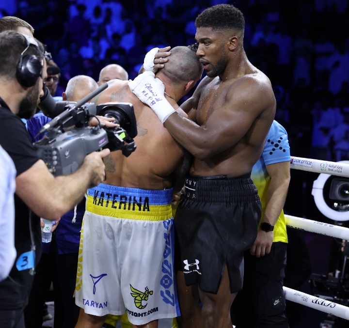 Anthony Joshua and Oleksandr Usyk bring out the best in each other