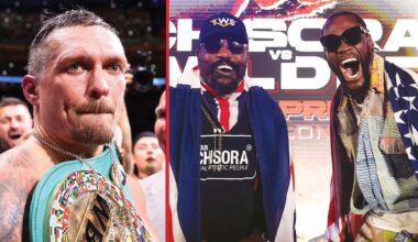 Oleksandr Usyk picks a winner in Deontay Wilder vs Derek Chisora