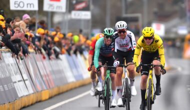 'We were very close' – Visma-Lease a Bike point fingers after chase group fumbles catch of Van der Poel in E3 Saxo Classic