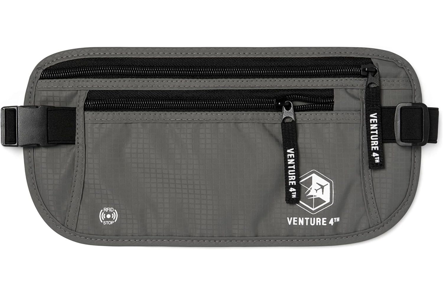Venture 4Th Travel Money Belt Slim Passport Holder Rfid Blocking Travel Pouch