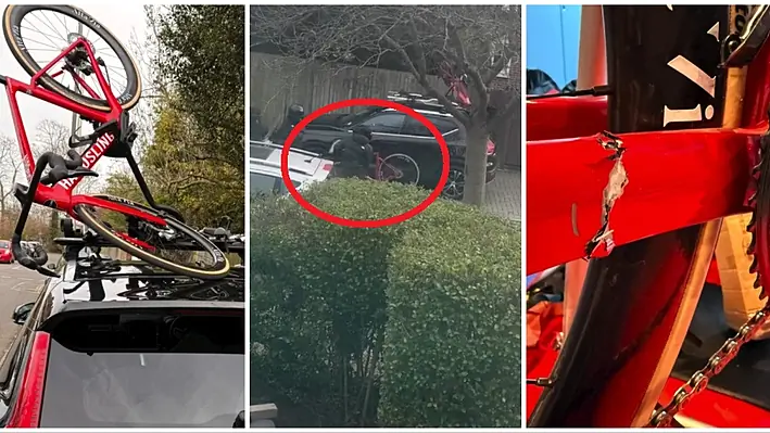 Video: British team's bikes stolen in London armed robbery