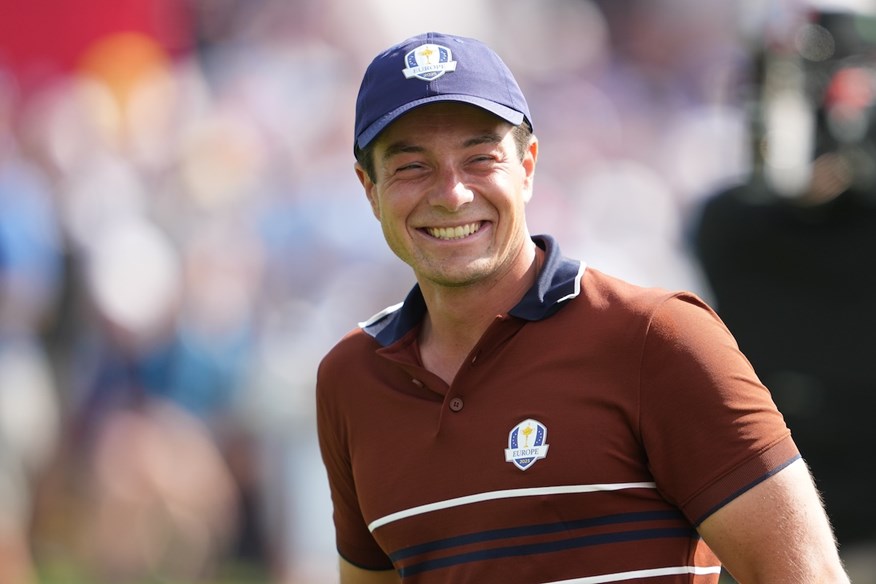 Viktor Hovland at 2025 Ryder Cup