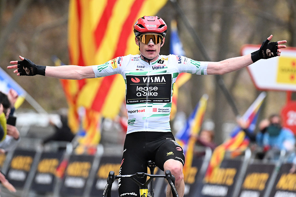 2026 Volta a Catalunya stage 6: race leader Jonas Vingegaard claims the win