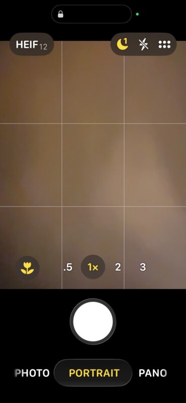 How to access Portrait mode camera on iPhone with iOS 26
