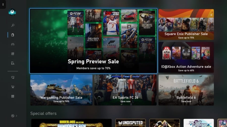 Xbox Spring Sale 2026 'Preview' Now Live, 600+ Games Discounted