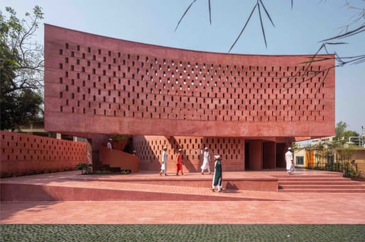 Zebun Nessa Mosque: A Spiritual-Social Space between Land and Water by Saiqa Iqbal Meghna / Studio Morphogenesis Ltd. Image credit: Asif Salman