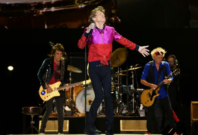 The Rolling Stones playing in California in October 2016 (KEVIN WINTER)