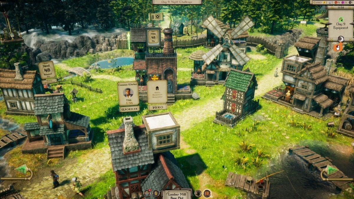 The first village in the game.