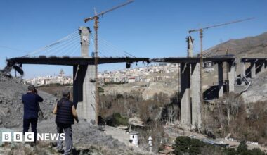 Kuwait oil refinery hit by drone attack as Trump threatens to strike Iran's bridges and power plants - BBC