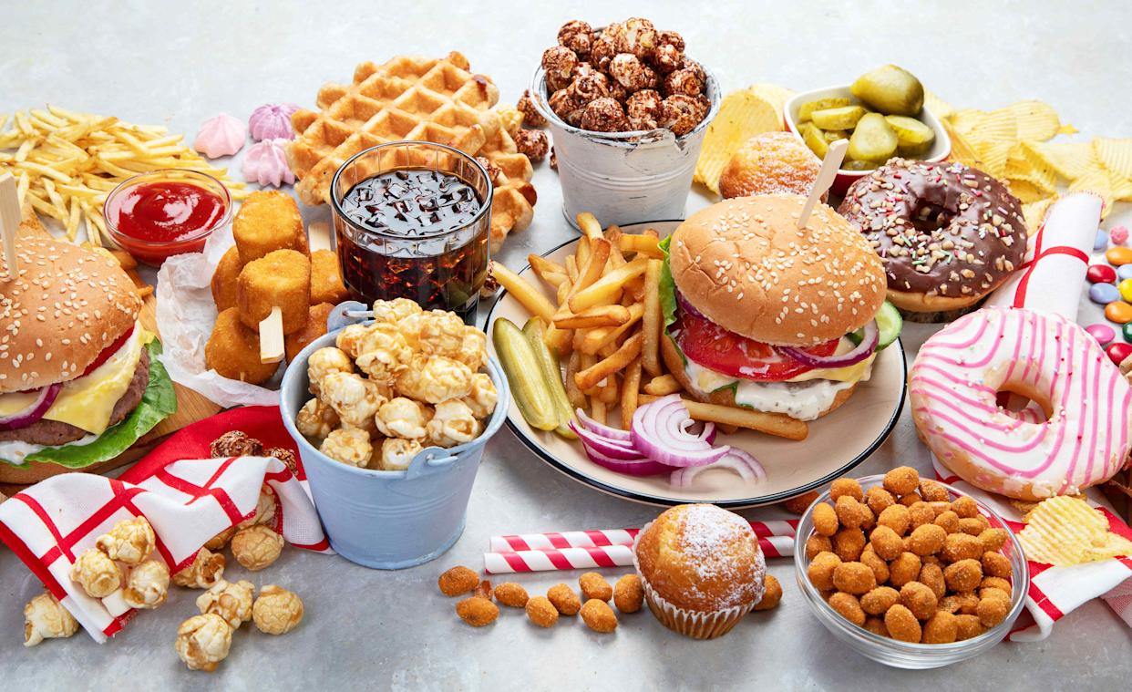 For better gut heath, avoid red meat, alcohol, and processed or artificially sweetened foods.Credit: bit245 / Getty Images