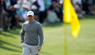 The Masters 2026 LIVE: Opening tee times, leaderboard and updates as Rory McIlroy begins title defence