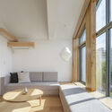 A House, Resident and Milk Delivery Service  / Meguro Architecture Laboratory - Interior Photography, Living Room, Wood