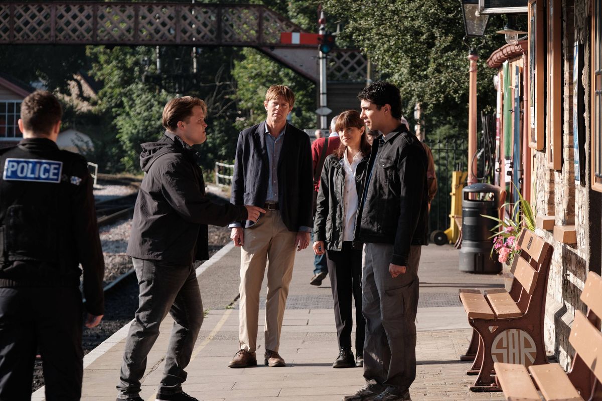 Teddy Jay as Sam and Noah Thomas as Adam Walsh 