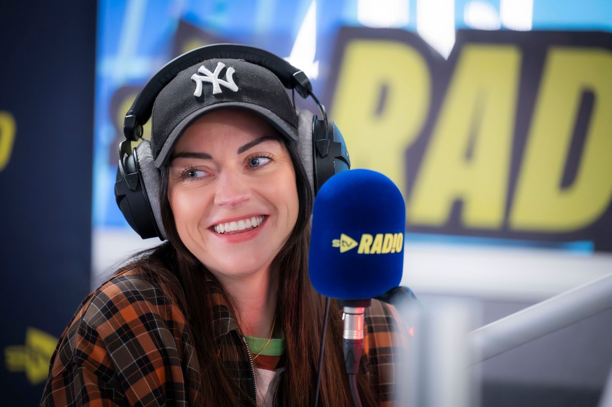 Amy Macdonald on air on STV RADIO on Tuesday, April 14