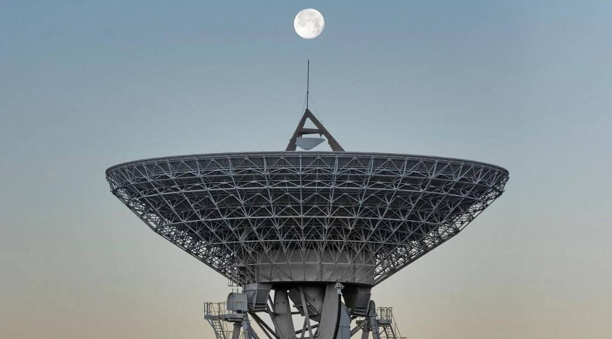 Goonhilly Earth Station in Cornwall