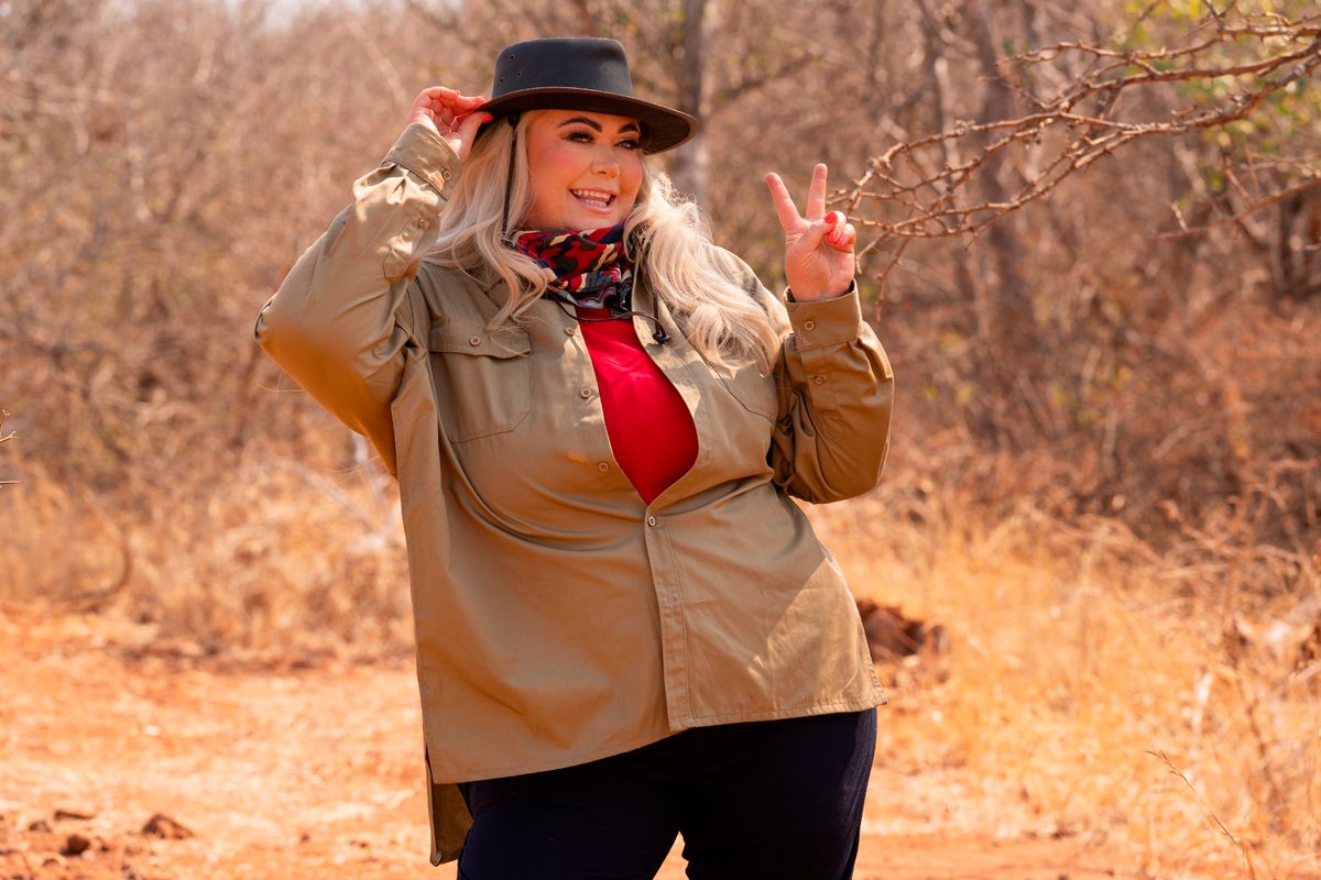 With something to prove, Gemma channelled the spirit of pop star, Britney Spears