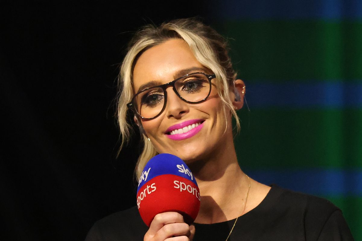 Sky Sports presenter Anna Woolhouse