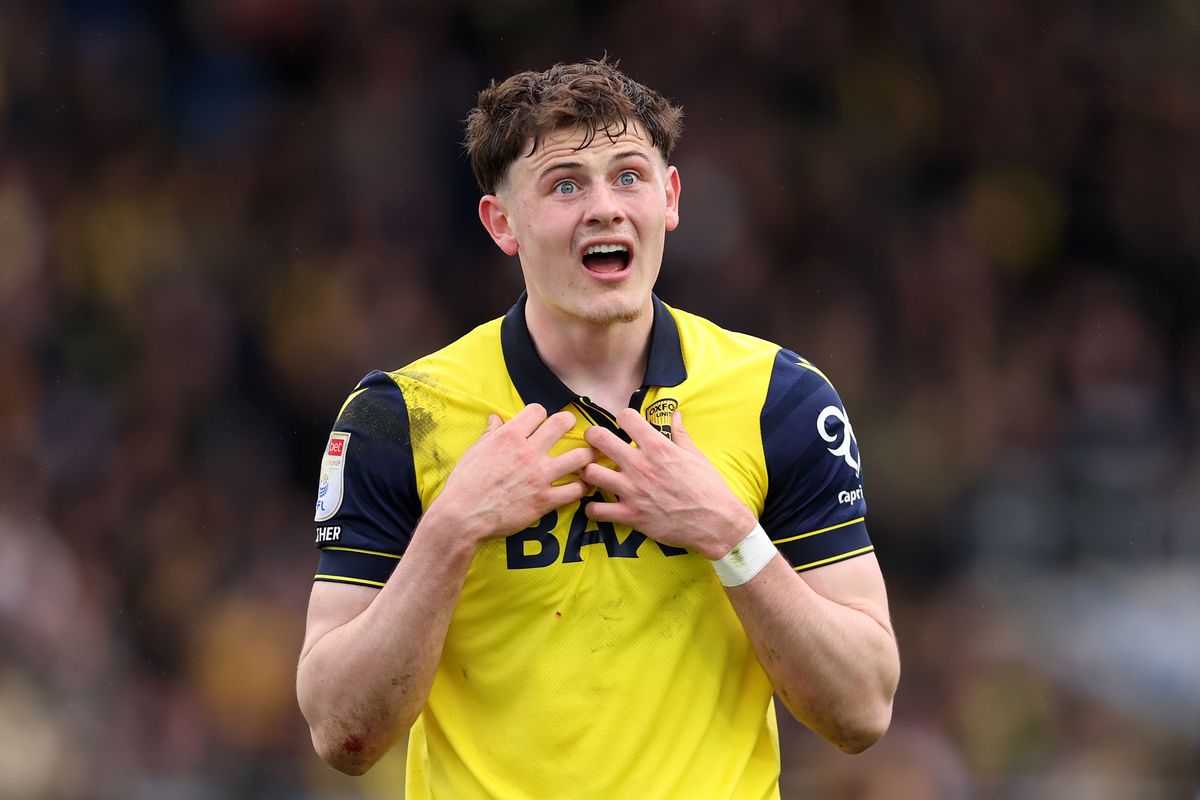 Tottenham youngster Will Lankshear has been in fine form for Oxford United in the Championship this season