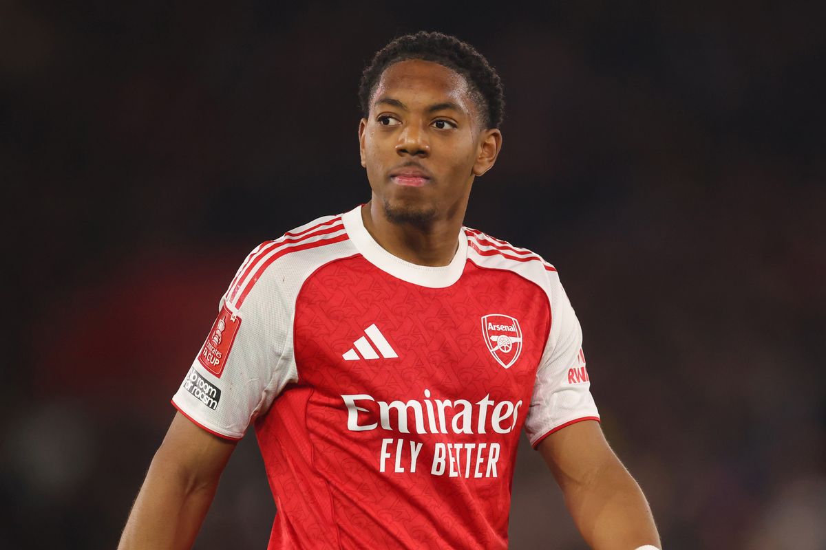 Myles Lewis-Skelly of Arsenal