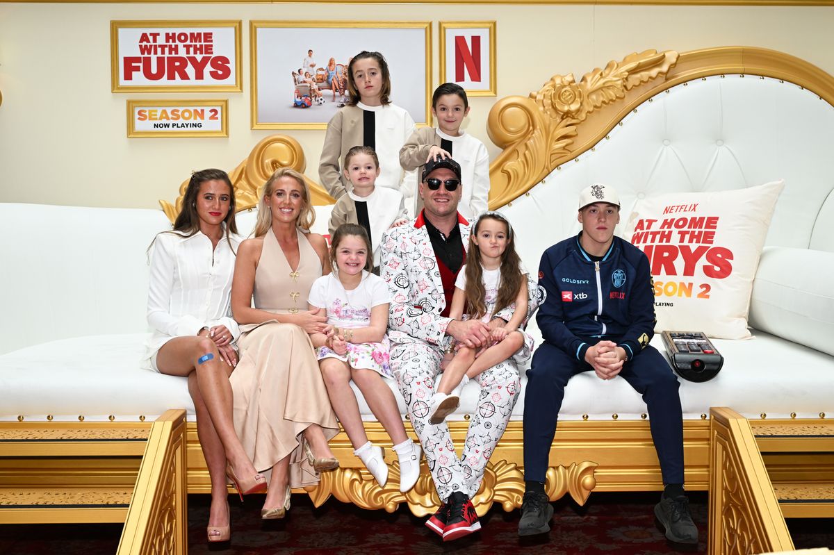 Tyson and Paris Fury are parents to seven children