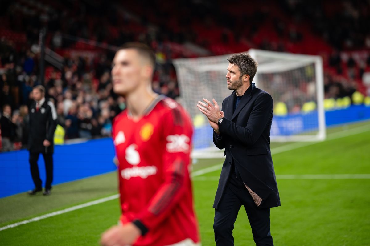 Michael Carrick following Manchester United's defeat to Leeds United