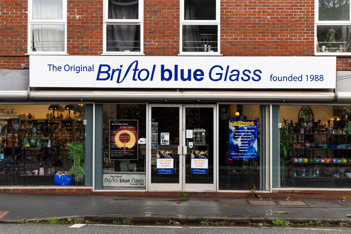 Bristol Blue Glass founded in 1988 is currently looking for a new home 