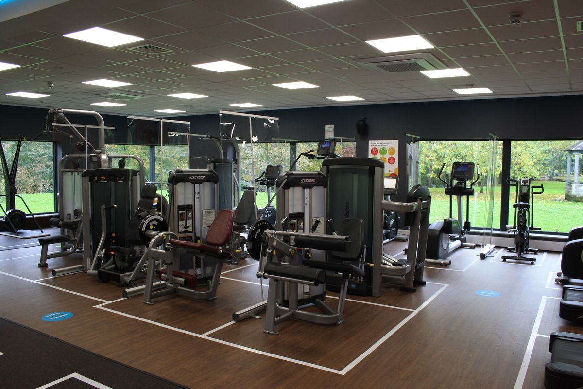The gym at Meadowlands Leisure Centre