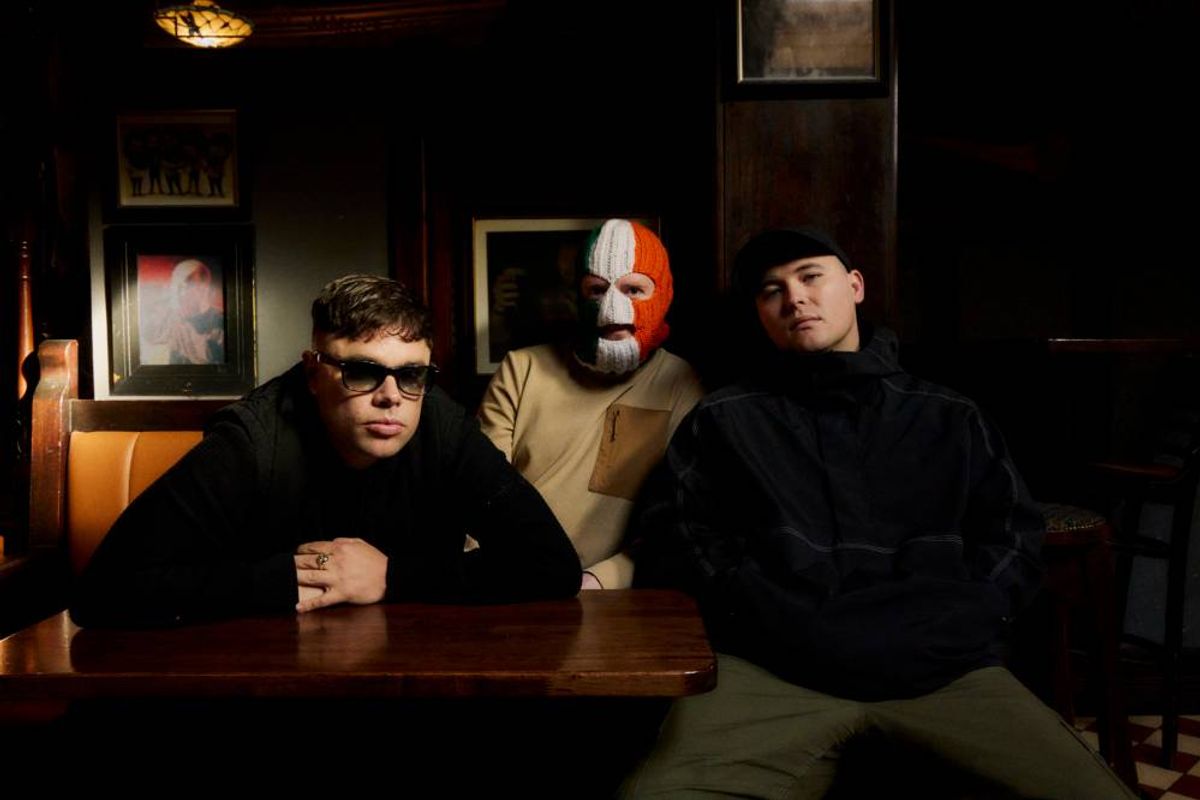 Kneecap recorded their new album with producer Dan Carey at the controls