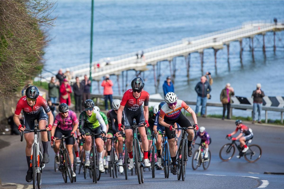 Thousands of spectators attended the nationally important East Cleveland Classic cycle race