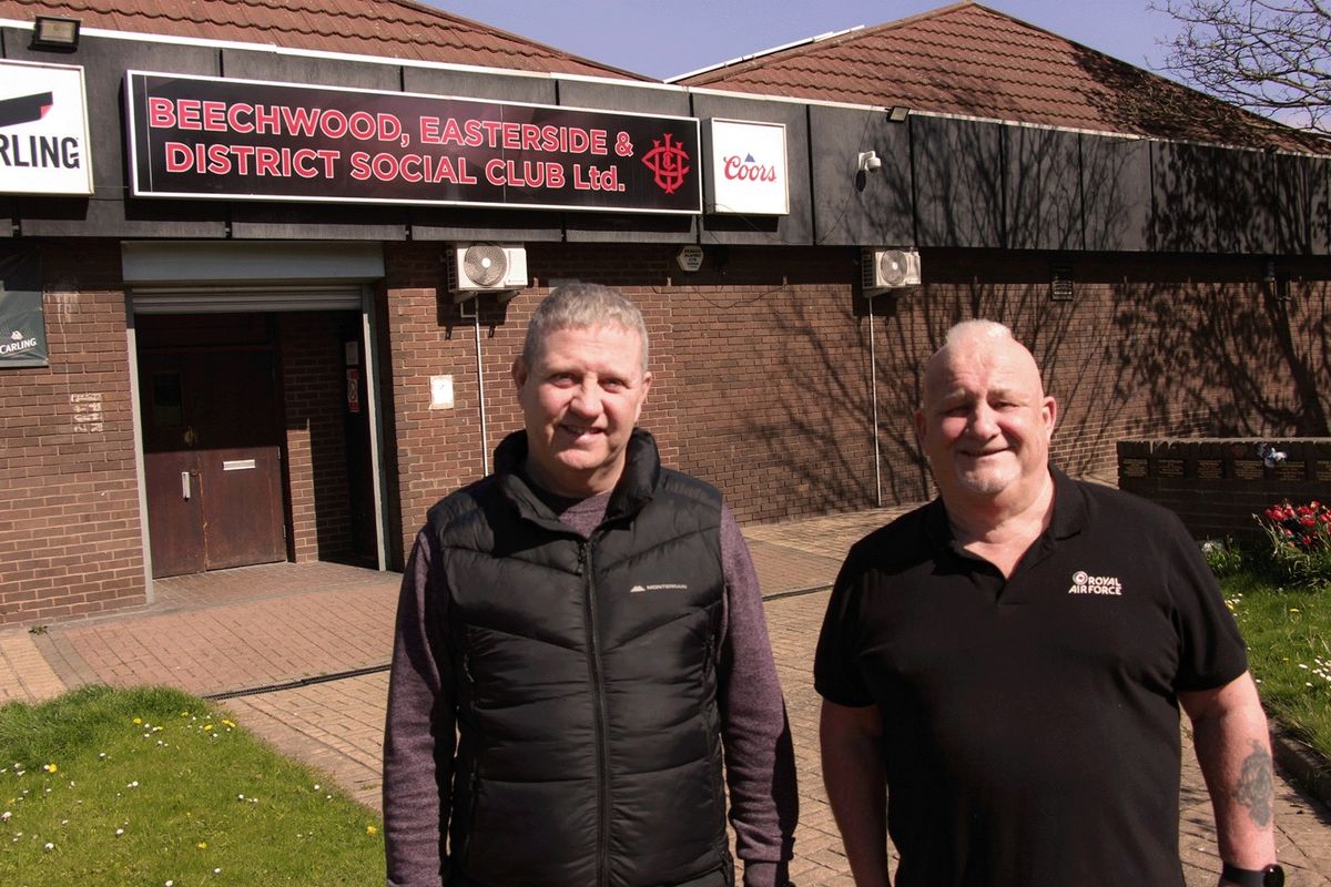 Mick Smith (left) and Harry Dunn (right)