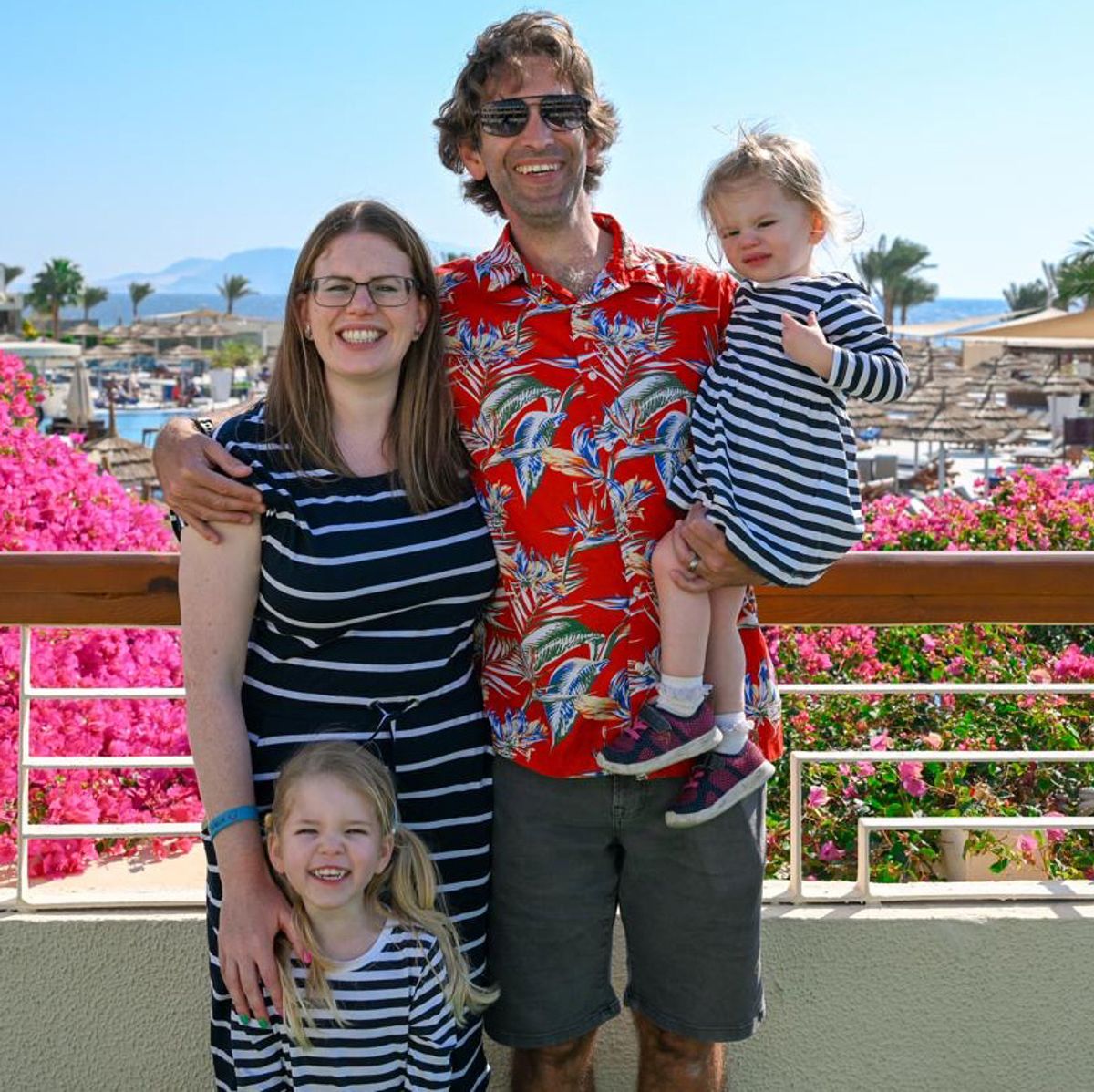 Christine, Damien, Sophie and Chloe