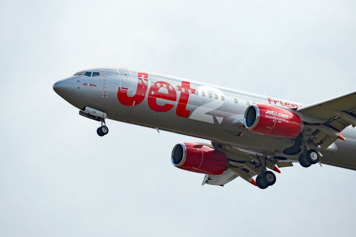 A man and his son prevented Jet2 flight LS1004 to Manchester from being diverted