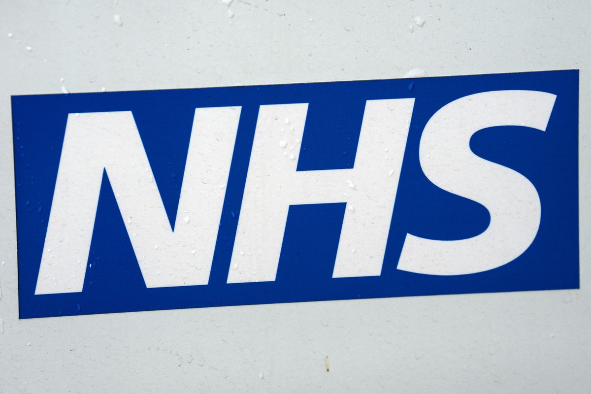 An NHS logo