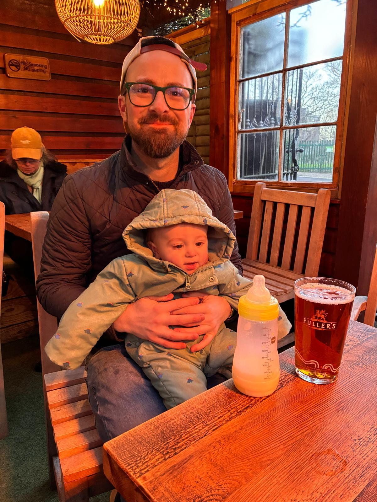 David Ross, with his son Ari